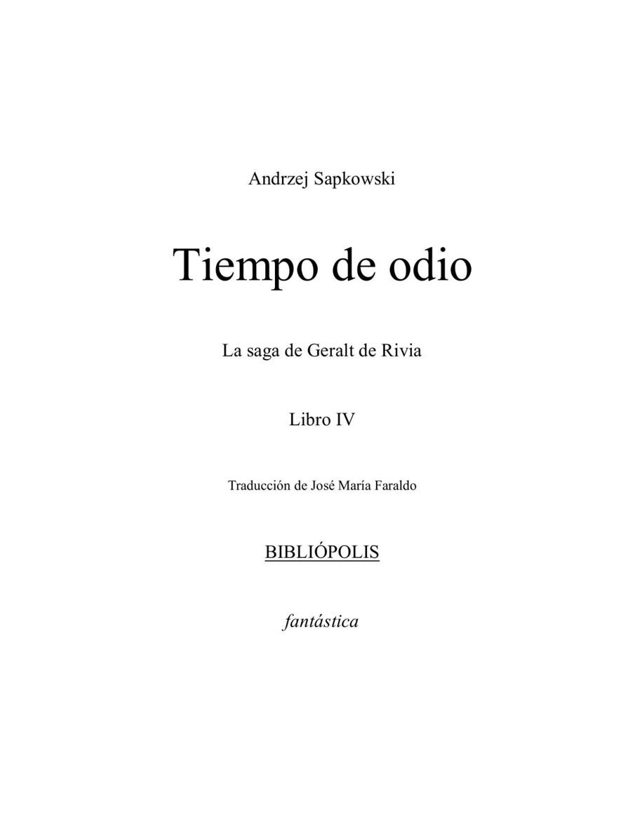 Portada de Andrzej Sapkowski
